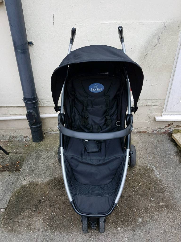 babystart 3 wheeler pushchair